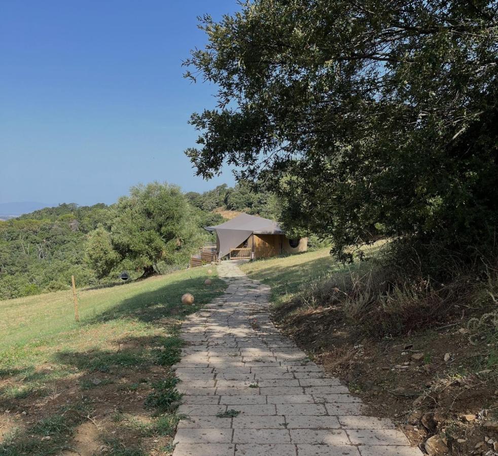 Glamping - Il Giardino Di San Giorgio "Armida" Otel Montorgiali Dış mekan fotoğraf