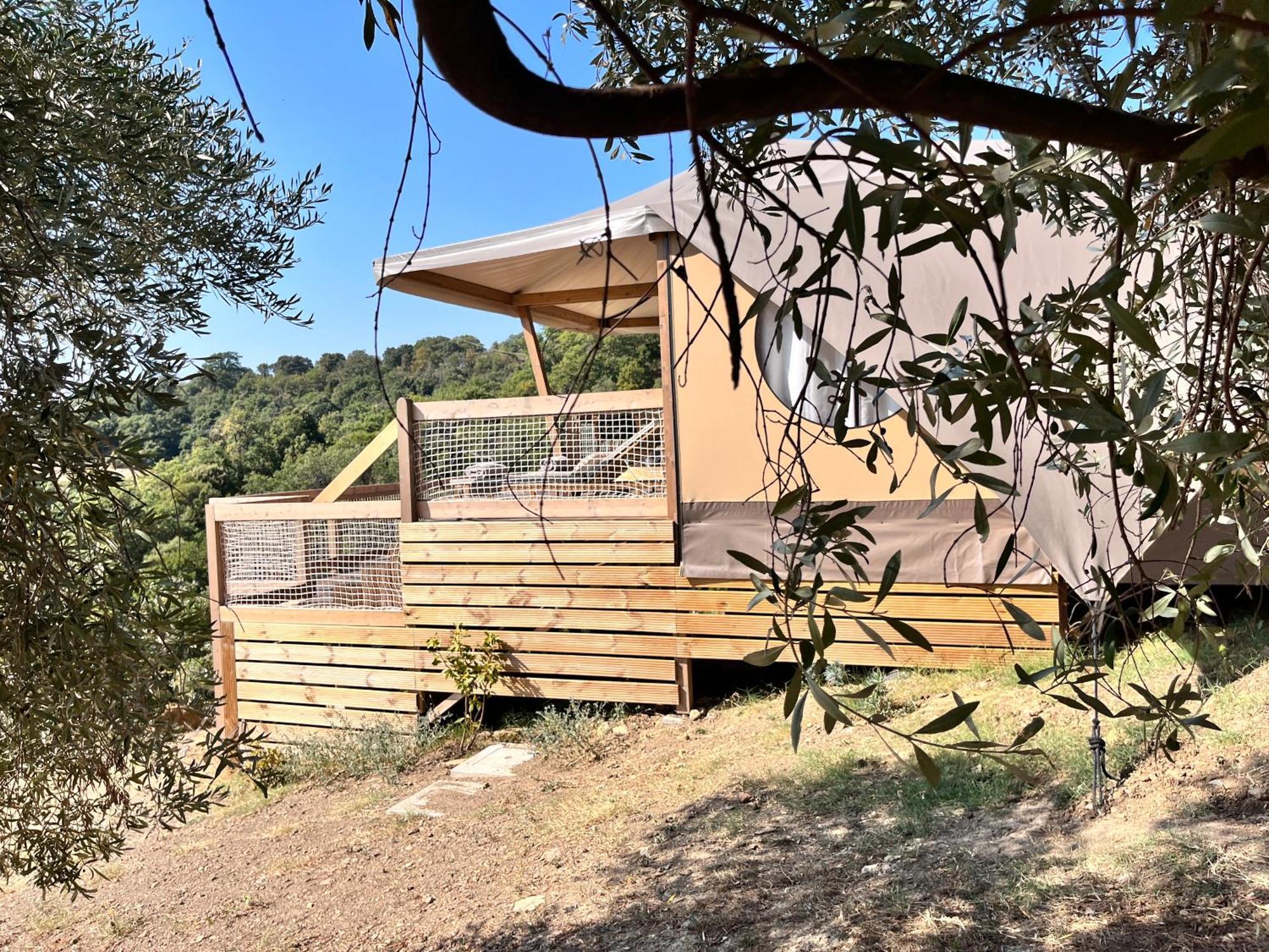 Glamping - Il Giardino Di San Giorgio "Armida" Otel Montorgiali Dış mekan fotoğraf